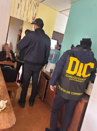 Allanamiento en una vivienda de Curuzú Cuatiá por tenencia de material sexual infantil